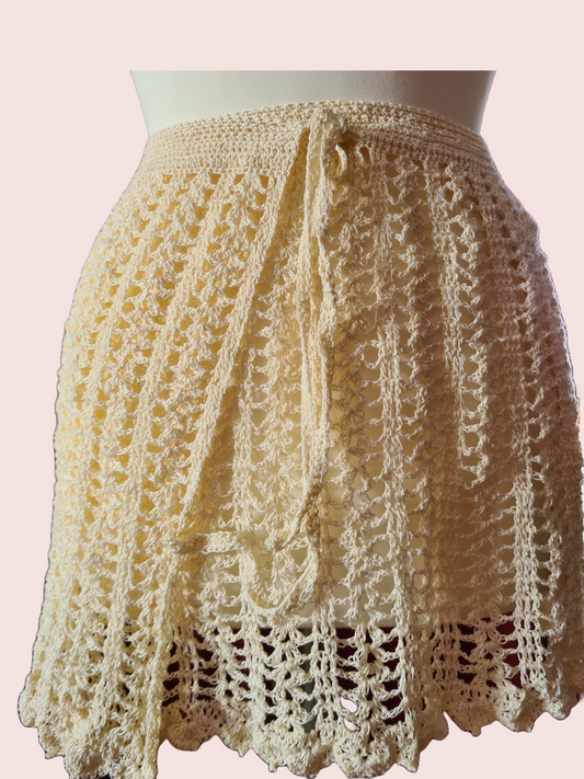 CROCHET WRAP SKIRT