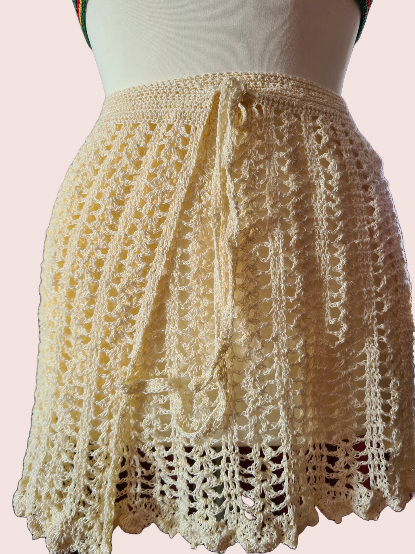 CROCHET WRAP SKIRT